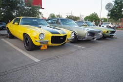 Chevrolet Camaro, Oldsmobile Delmont 88, Ford Mustang