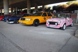 Ford Crown Victoria Taxi, Rover Mini Cooper