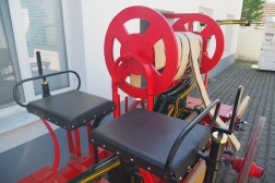 štvorkolesová hasičská striekačka Seltenhofer frigyes fiai