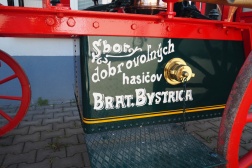 štvorkolesová hasičská striekačka Seltenhofer frigyes fiai