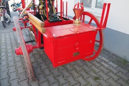 štvorkolesová hasičská striekačka Seltenhofer frigyes fiai