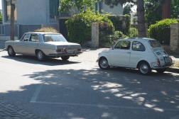 Mercedes-Benz 280 SE Automatic, Fiat 500 L